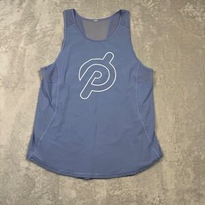 Lululemon‎ Peloton Tank Top Womens Blue Athletic Racerback Workout Small Medium